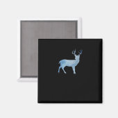 Deer Modern Artistic Design Magneet (Voorkant / Achterkant)