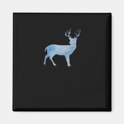 Deer Modern Artistic Design Magneet (Voorkant)