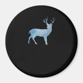 Deer Modern Artistic Design Magneet (Voorkant)