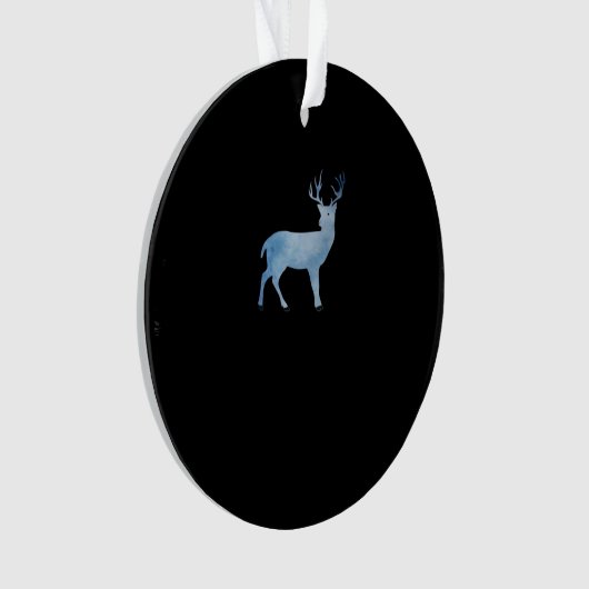 Deer Modern Artistic Design Ornament (voorkant)