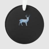 Deer Modern Artistic Design Ornament (voorkant)
