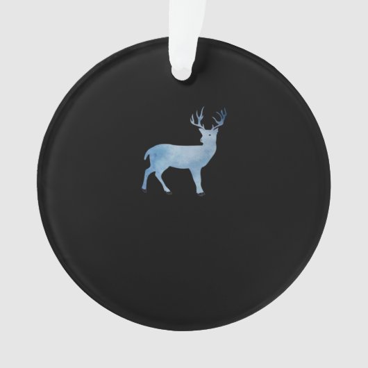 Deer Modern Artistic Design Ornament (voorkant)