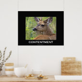 Deer Motivatie Poster (Keuken)