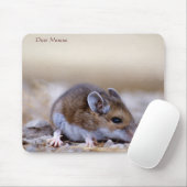 Deer Mouse on a Mousepad Muismat (Met muis)