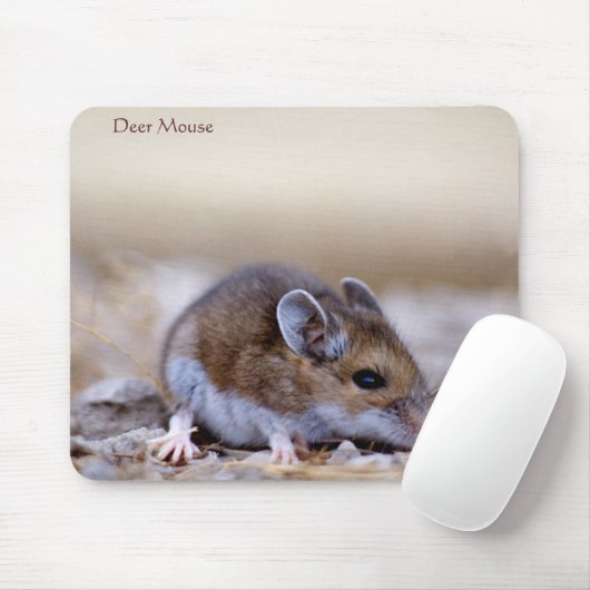 Deer Mouse on a Mousepad Muismat (Met muis)