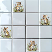 Deer Mouse Tegeltje