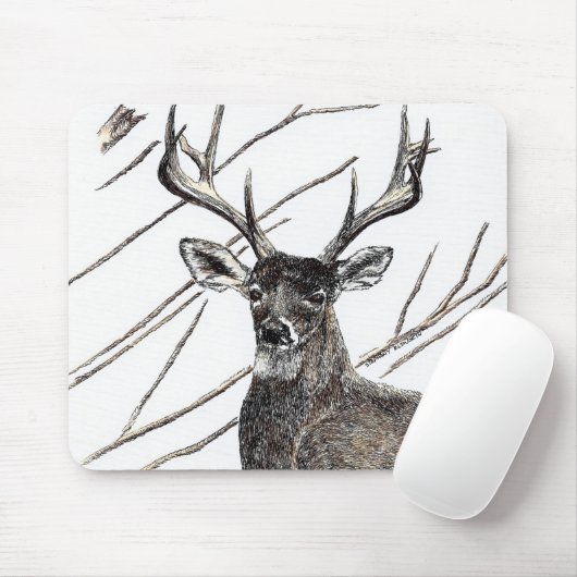 Deer Mousepad Muismat (Met muis)