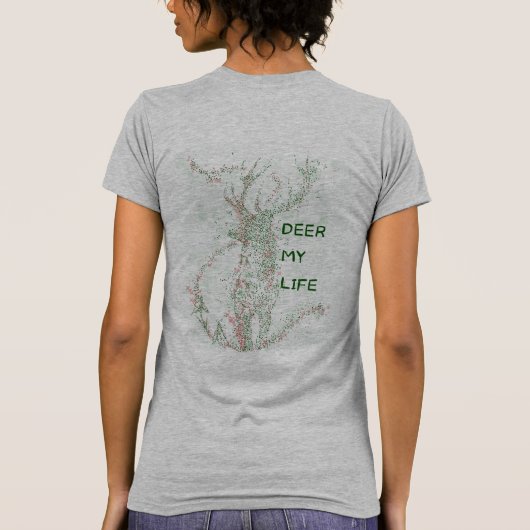 Deer My Life T-shirt (Achterkant)