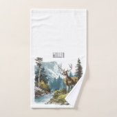 Deer Nature Bad Handdoek (Handdoek)