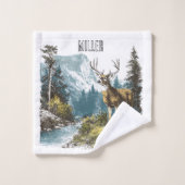 Deer Nature Bad Handdoek (Wasdoekje)