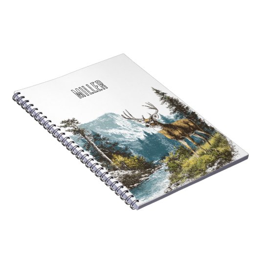 Deer Nature  Notitieboek (Rechterzijde)