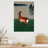 Deer Ohmuro Koyo 1950 Poster (Keuken)