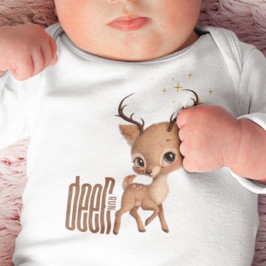 DEER on Run Romper