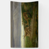 Deer on the Prairie (door William Holbrook Beard) Spandoek (Verticaal)