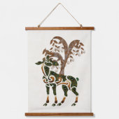 Deer One Hangend Wandkleed (Voorkant)