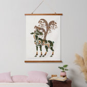Deer One Hangend Wandkleed (Slaapkamer)