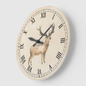 Deer op  crèmeklok grote klok (Hoek)