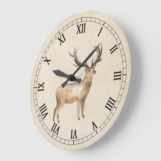 Deer op  crèmeklok grote klok (Hoek)