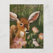 Deer Painting Briefkaart (Voorkant)