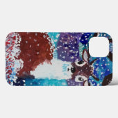 Deer Painting Case-Mate iPhone Case (Achterkant (horizontaal))