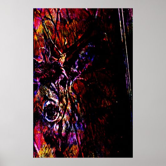 Deer Painting Poster (Voorkant)
