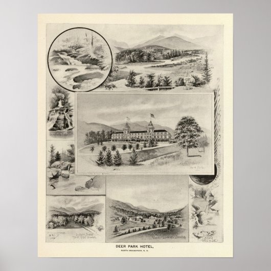 Deer Park Hotel Poster (Voorkant)