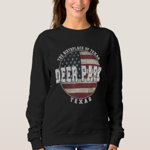 Deer Park Texas  Amerikaanse vlag Trui