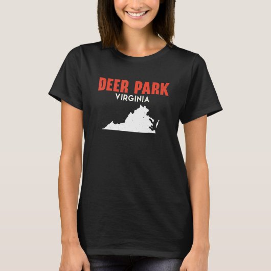 Deer Park Washington US Travel Wash T-shirt (Voorkant)