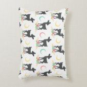 Deer Pattern, Baby Deer, Boho, Flowers, Moon Accent Kussen (Voorkant(Verticaal))