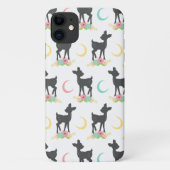 Deer Pattern, Baby Deer, Boho, Flowers, Moon Case-Mate iPhone Case (Achterkant)