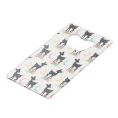 Deer Pattern, Baby Deer, Boho, Flowers, Moon Creditkaart Flessenopener (Achterkant Gekanteld)