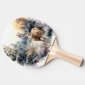 Deer Ping Pong Paddle Tafeltennisbatje (Zijkant)