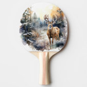 Deer Ping Pong Paddle Tafeltennisbatje (Voorkant)