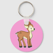 Deer Pink Sleutelhanger (Voorkant)