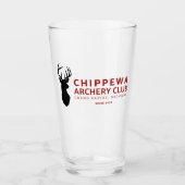 Deer Pint Glass Glas (Voorkant)