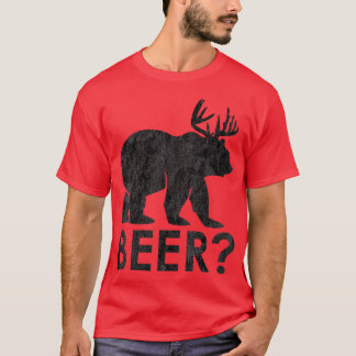 Deer Plus Beer is net als Beer Funny T-shirt