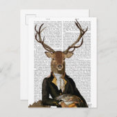 Deer Portrait Briefkaart (Voorkant / Achterkant)