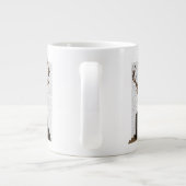 Deer Portrait Grote Koffiekop (Achterkant)