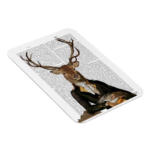 Deer Portrait Magneet (Rechterzijde)