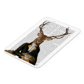 Deer Portrait Magneet (Linkerzijde)