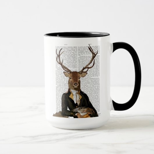 Deer Portrait Mok (Rechts)