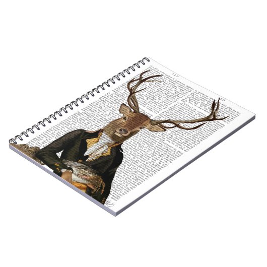 Deer Portrait Notitieboek (Linkerzijde)