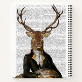 Deer Portrait Notitieboek (Achterkant)