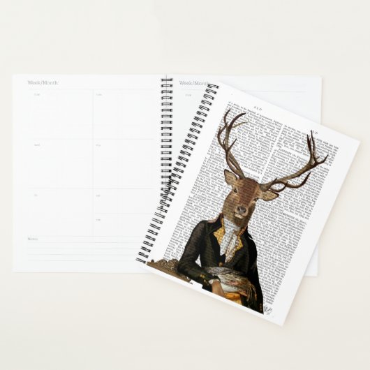 Deer Portrait Planner (Display)