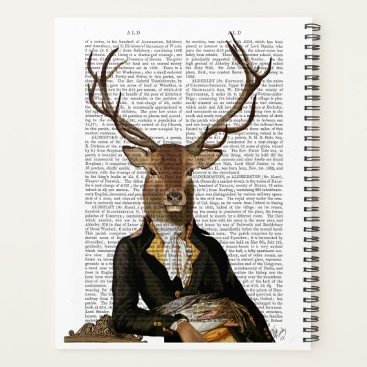 Deer Portrait Planner (Achterkant)