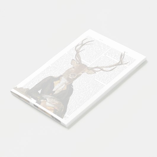Deer Portrait Post-it® Notes (Schuin)
