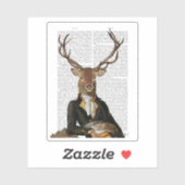 Deer Portrait Sticker (Vel)