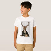 Deer Portrait T-shirt (Voorkant volledig)
