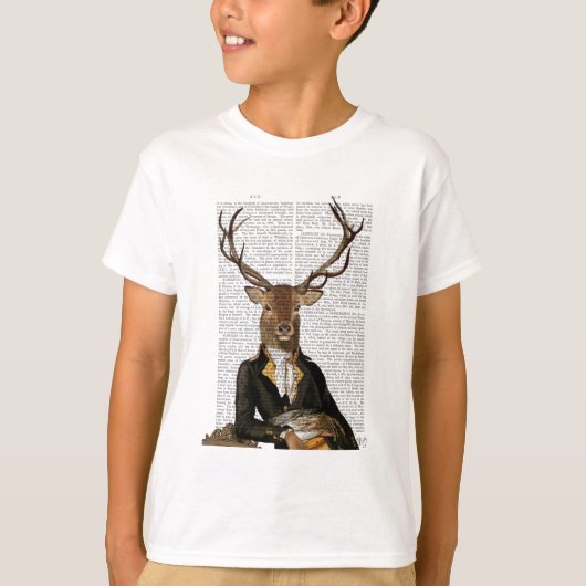 Deer Portrait T-shirt (Voorkant)