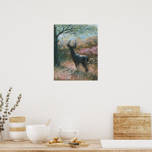 Deer Poster (Keuken)